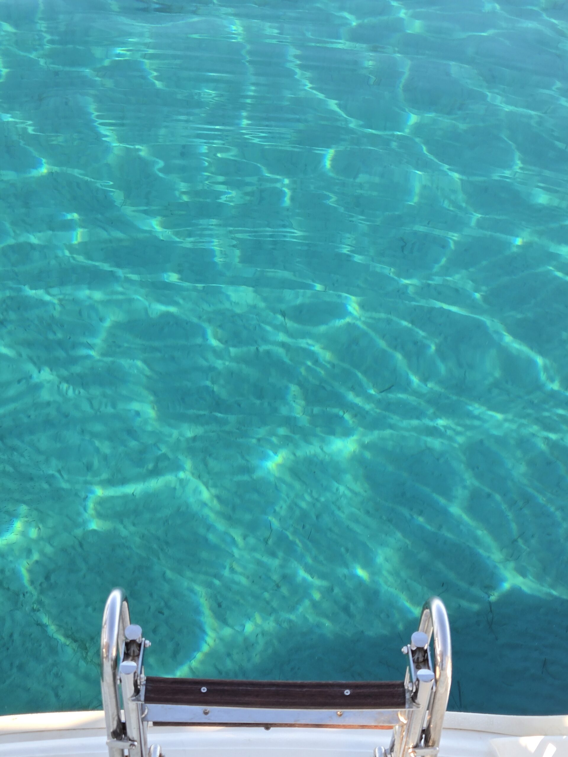 Mouillage à l'îlot du jardin