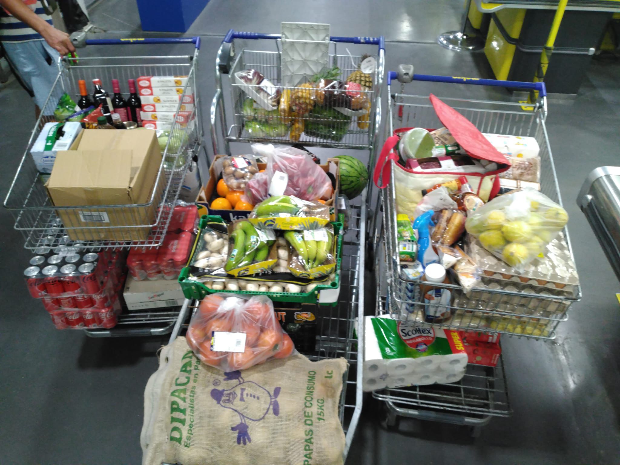 Avitaillement pour la transat